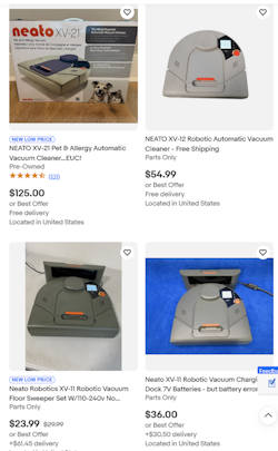 How to Buy "Broken" Neato XVs for $20 (And Fix Them)